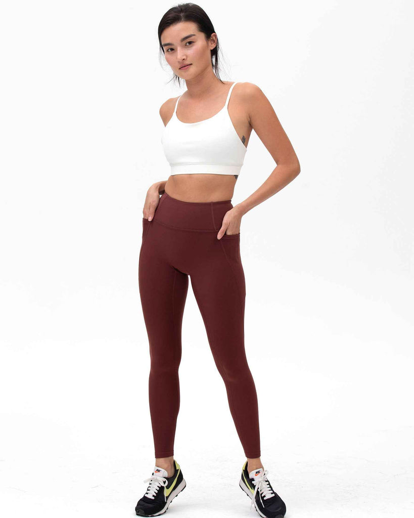 Phoenix Fleece Leggings with Pocket - High Rise Comfort for Ultimate Style